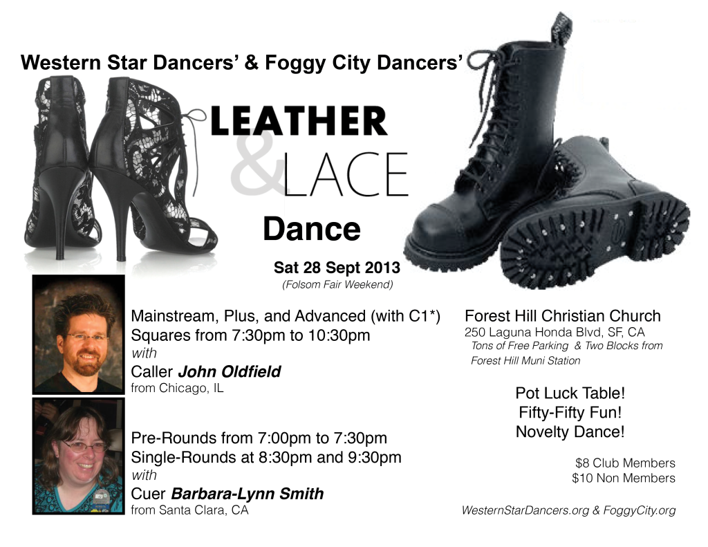 Leather and Lace Dance Flyer v2