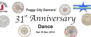 31st Anniversary Dance with Harlan Kerr on Sat 15 Nov!