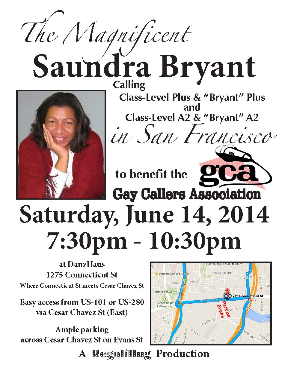 Saundra Bryant Calling on June 14th!