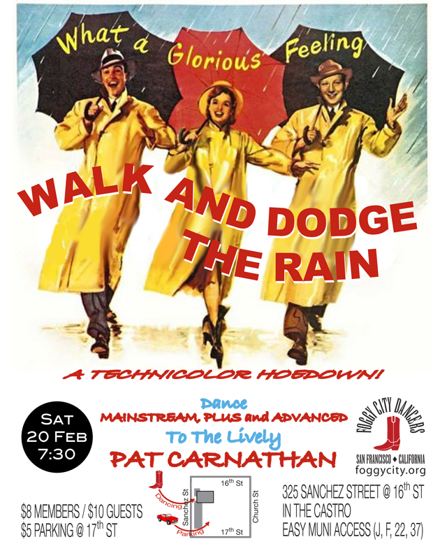 Walk and Dodge the Rain Hoedown 2010 Flyer Walk and Dodge the Rain Hoedown 2010 Flyer