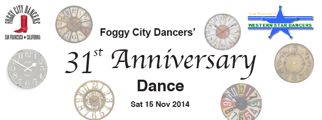 31st Anniversary Dance with Harlan Kerr on Sat 15 Nov!